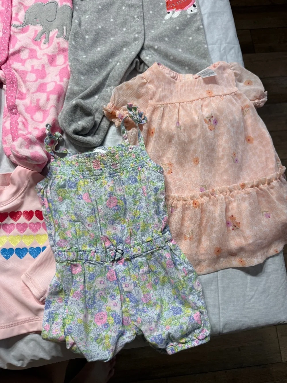 Carter's Baby Girl Clothing Bundle Lot Size 3 Months  All seasons Clothes